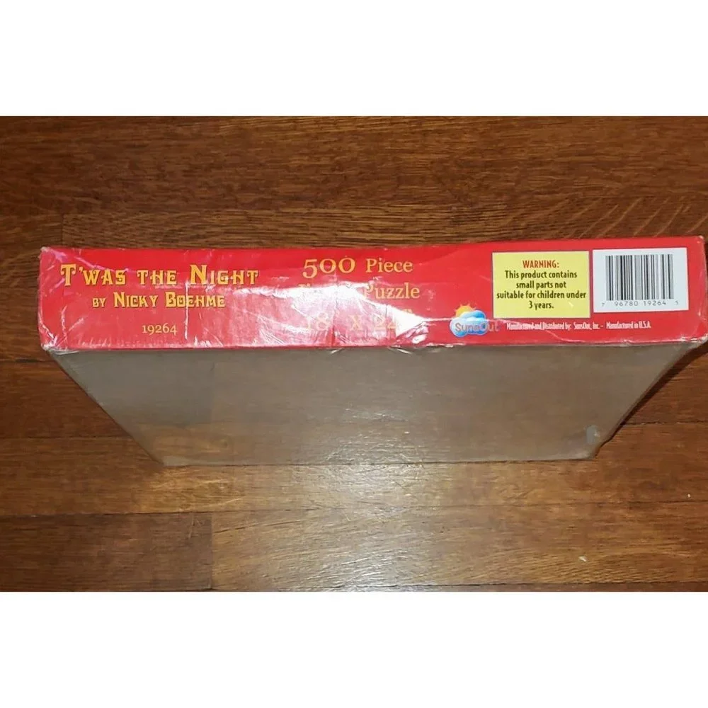 T'was the Night - A 500 Piece Jigsaw Puzzle by Nicky‎ Boehme